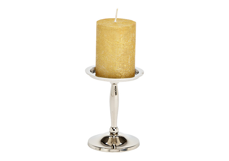 Produktbild Kerzenständer Kerzenkalter in Silber-Vintage-look