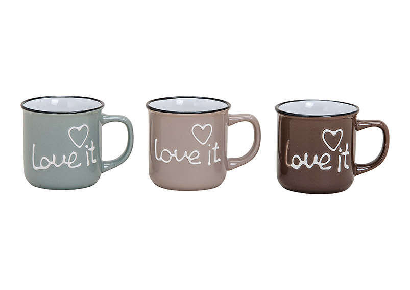 Love it Becher Set aus Keramik
