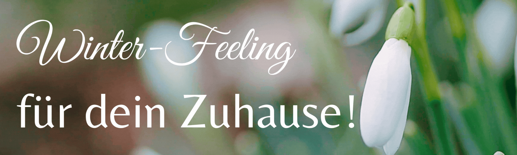 Winterfeeling für dein Zuhause