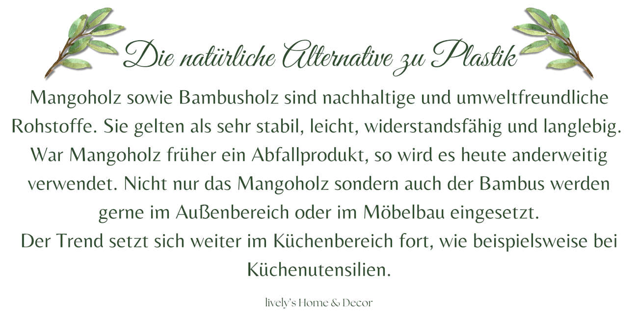 Die alternative zu Plastik